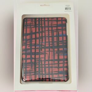 Vera Bradley Plaid Tablet Case - Navy/Red NWT